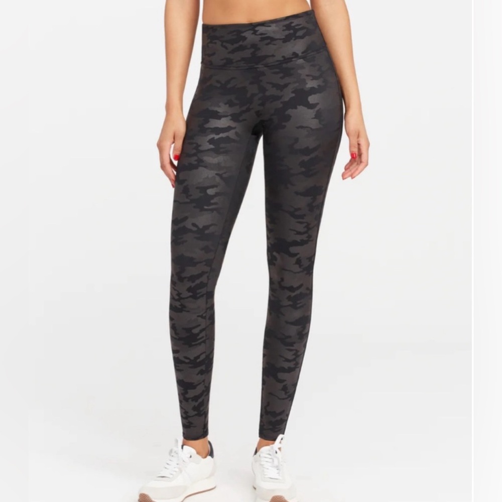 Spanx Metalic Camo Leggings